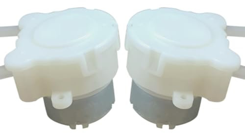 CONQUERALL 2PCS DC 5V Mikro-Peristaltik-Pumpe kleine Durchflussmessung selbstansaugend Pumpe für das Pumpen von Öl-Maschine, Pumpen Hand Sanitizer