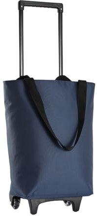 Naturepanda Einkaufstrolly,Einkaufstasche Mit Rollen,Grocery Trolley,Shopping Trolley Bag,Einfach Zu Verstauen,Mit ReißVerschluss,Wasserabweisendem,Wiederverwendbare,FüR Zuhause Und Supermarkt