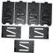 NutriEss 24 Discs Game Storage Tower Videospiel-Organizer-Halter, platzsparendes Design, Game-Controller-Ständer für P S5 P S4 Xb ox Gaming-Bereich