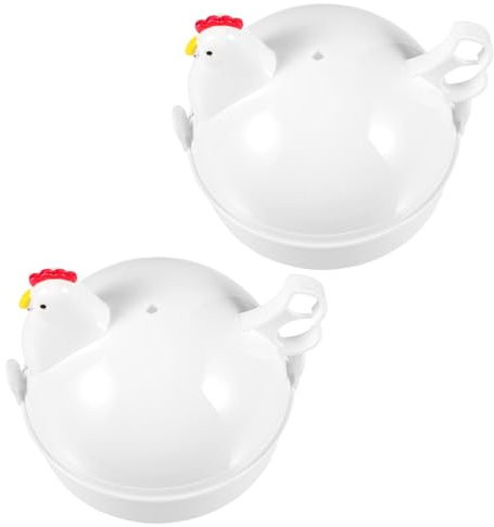 Zerodeko 2 Piezas de freidora ninja microondas freidoras mini instante kitchen gadgets panelas cozinha fabricante de domésticos utensilios de cocina de huevo Metal