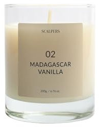 Vela Aromática 200gr Aroma Vainilla de Madagascar Scalpers