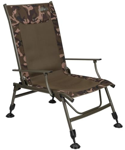 Fox Duralite Recliner XL Arm Chair - Angelstuhl, Campingstuhl, Klappstuhl