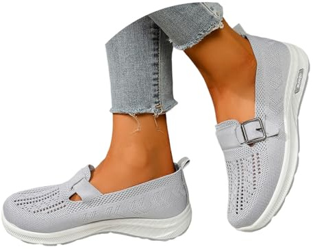 2026 Baskets d'été pour femme - Légères - Orthopédiques - Chaussures de marche légères - Pieds larges - Confortables - Chaussures de sport d'extérieur - Chaussures de course