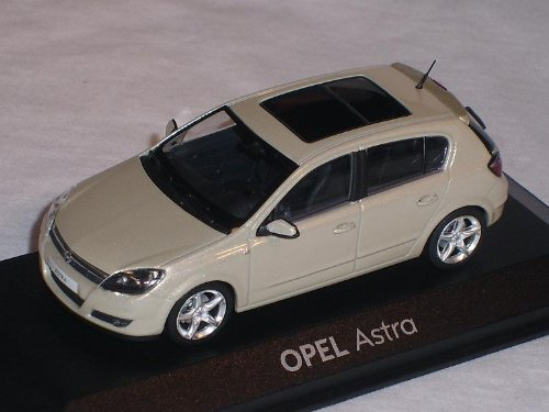 Minichamps Opel Astra H 5 TÜrer Beige 1/43 Modellauto Modell Auto, Neu und OVP mit Sockel, Metall mit Plastikteilen, ca 11 cm, All Ages, TOYS_AND_GAMES, Auto, Fahrzeug