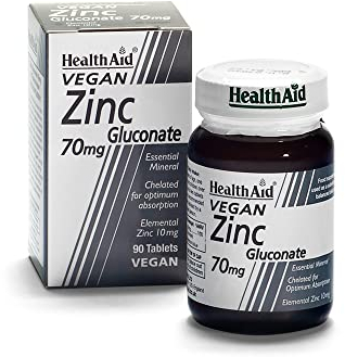 HEALTHAID Zinc Gluconate Tablets 90, 117 g