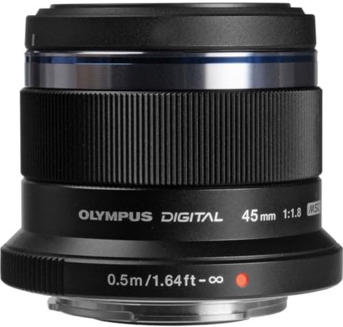 OLYMPUS Objectif M.ZUIKO 45mm f/1.8 Noir