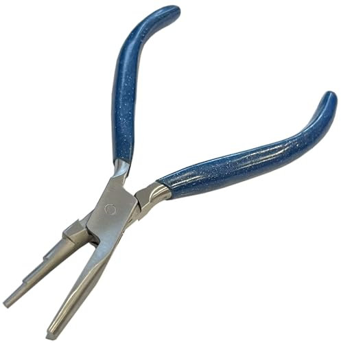 Jewellers Tools FORMING THREE STEPS JUMP RING LOOP CLOSING PLIERS BEAD JEWELLERY CRAFT TOOL