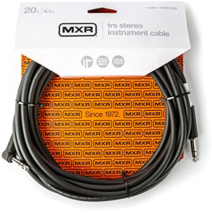 MXR DCIST20R Cable - 20ft - 6.1m - TRS Stereo Cable - Each