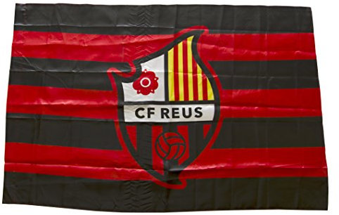 CF Reus Banreu Bandera, Rojo/Negro, Talla Única