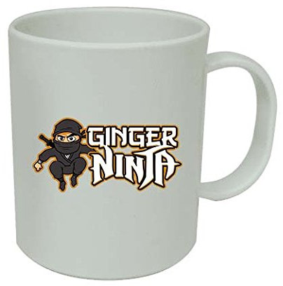 Ginger Ninja Mug Red Head Funny Gift Cup Mug