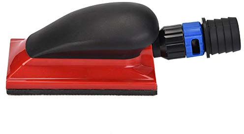 Hyuduo Blocco di Levigatura Manuale Estrazione di Polvere Manuale Levigatura Blocco di Spugna Bloccaggio Senza Polvere 125 * 70Mm per Lucidatura Fine, altri abrasivi