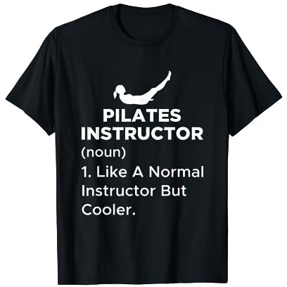 Lustige Pilates Instructor Definition für eine Maschine nach T-Shirt