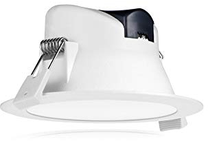 TEVEA - LED Einbauleuchten DIMMBAR IP44-14W 1260lm 230V - LED Einbauleuchte mit geringer Einbautiefe (Dreifach-Weiss-14W)