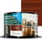 JOVIRA PINTURAS BARNIZ-LASUR Protector Satinado al Agua. Protege, decora y embellece todo tipo de madera. (375 Mililitros, Teka) E-21