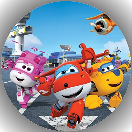 Premium Esspapier Tortenaufleger Tortenbild Geburtstag Super Wings AMA 3
