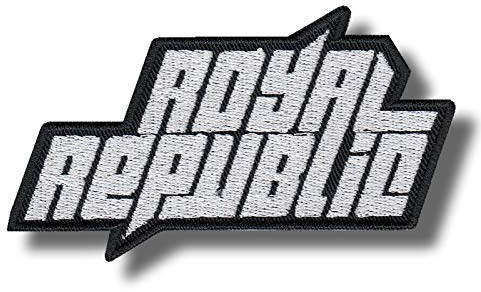 JJTEXTIX Aufnäher zum Aufbügeln, rot, Rechteckig, 8–10 cm, 1 Stück, Reise, Retro, Mittel, Garn, Aufbügeln, Kind