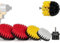 SEGURCARS | Brosses pour perceuse électrique Polyvalente 6 pièces, Nettoyage de Meubles rembourrés, Automobile, Nautique, Jantes en Aluminium, canapés, Tapis, etc.