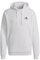 adidas Essentials Fleece Hoodie Felpa con cappuccio, White/Black, L Uomo
