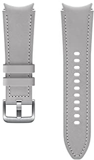 Samsung Hybrid Leather Band 20mm Small - Medium silber