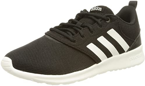 adidas Damen Qt Racer 2.0 Running Shoe, Core Black Cloud White Carbon, 36 EU