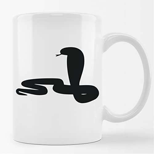 Huuraa Kaffeetasse Schlange Kobra Silhouette Geschenk