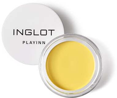 Wasserdichter Gel-Eyeliner INGLOT PLAYINN – Lang anhaltendes Augen-Make-up | Intensive Farbe | Wasserfeste Formel | Ausdrucksstarker Look | Geschmeidiges Auftragen | 2 g | Yellow Flow 50