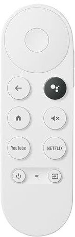 MYHGRC Mando a Distancia para Chromecast Google TV, Mando Google Chromecast 4K TV Snow Streaming Stick