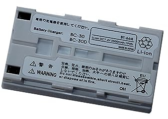 GZXQBHBATT Generic Ersatz Akku Kompatibel mit BC-30 BC-30D BT-61Q BT-62Q BT-66Q FC-120 FC-200 GTS-720 GTP-7501 GTS-900A ATB-L160 (Not fit Black Battery Version)