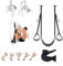 WreGmgg Tempo Libero Alla Moda, Altalene in Nylon Per Interni, Che Creano Un Paradiso Indoor-N034