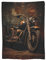 Turamurra Vintage Motorcycle Blanket Gifts for Men Women Throw Blanket for Couch Sofa Bedding Plush Throw Fleece Blanket Soft Warm Cozy for Kids Adults All Season 80x60