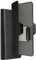 Hama Universal-Schutzhülle für Handys 7,5 x 15,3 cm Max, Klappetui mit integriertem Kartenfach, drehbar, Anti-Fingerabdruck, unsichtbarer Magnetverschluss, Schwarz