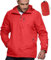 Outdoor Ventures Regenjacke Herren Wasserdicht Atmungsaktiv, Packbar Fahrrad Jacke Leichte Windbreaker zum Freizeit Wandern Camping Rot M