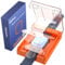 Uyiton para Apple Watch 44MM Series 6/5/4/SE/SE2 Protector de Pantalla, 2 Piezas Película Cobertura Completa Kit de Instalación Mejorado HD Transparente PMMA Película