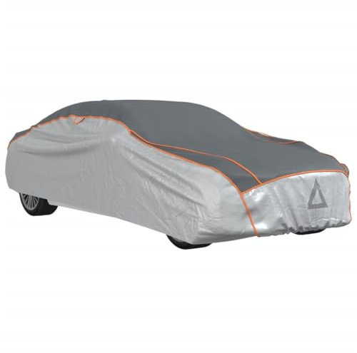 vidaXL Housse de Voiture berline Protection Contre la grêle complète L, bâche de Voiture, Housse de Voiture d'hiver, Housse de Voiture antigel