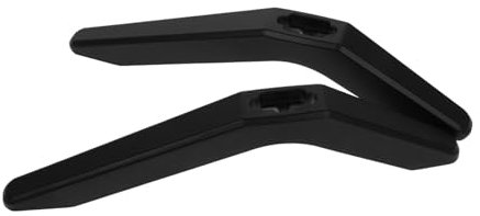 PRETYZOOM 2pcs Tv Stand Adjustable Legs Base for Thin Tvs Monitor Riser Stand Compatible for Home Office