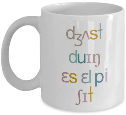 SLP Mug – Tasse d'orthophonie – Tasse d'orthophonie – Tasse d'orthophoniste – Mug amusant SLP – Cadeau SLP pour étudiant 325 ml