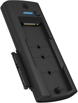 ICY BOX IB-180MS-C31 Station d'accueil pour SSD M.2 NVMe et SATA (USB 3.2 Gen 2, 10 Gbit/s, câble USB-C/USB-A, SATA 2,5/3,5, Plug & Play)