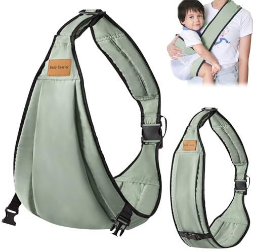 Babytragetuch,Kleinkind Trage Seitlich,Babytrage Seitlich,Verstellbare Schulter Babytrage,Multifunktionale Tragegurt Baby,Babys von 0 bis 36 Monaten, Kleinkinder bis 20kg