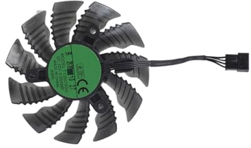 FANSHINUO 4pin DC12V GPU Cooling Fan 82MM T129215SU For RTX3070ti 3080 3090 Graphics Cards Ensuring Consistent Temperature Control Gaming PC Cooling