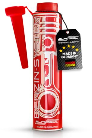 Eurosol Benzin Additiv 400ml | Motorreiniger Benzin | Benzin Systemreiniger | Einspritzdüsen Reiniger Benzin | Vergaserreiniger | AGR Reiniger Benzin | Reinigung & Pflege auf höchstem Niveau