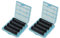 8er Pack Eneloop XX Pro Mignon Typ AA Akkus 2550 mAh (powered by eneloop Technology) HR-3UWXB (mind. 2450mAh) mit 2x hochwertigen Akkuboxen der Firma HEIBA Electronics