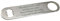 Personalised Stainless Steel Bar Blade Bottle Opener Engraved Both Sides with Any Message. - Enter Your Own Custom Text