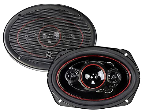 AUDIOPIPE Redline Speaker 6X9 3-WAY (pair) 400 WATT PP CONE