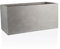 IDEALIST 80cm Large Trough |Grey Reinforced Stone Rectangular Planter | Garden Planters with Drainage Holes L80 W37 H37.5 cm, 79 litres