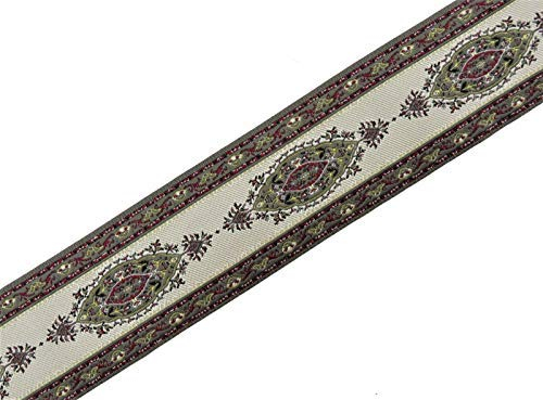 Melody Jane Puppenhaus Gewebt Läufer Teppich Grau Beige 1:12 Bodenbelag