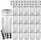 VERONES Jelly Jars with Lids for Jam Honey Wedding Favours Shower Favours Baby Food 228ml Pack of 15