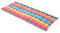 Homescapes Bankauflage 2-Sitzer bunt gestreift – Sitzkissen Bank Outdoor/Indoor, Oeko-TEX-Zertifiziert, waschbare Sitzauflage für Gartenbank & Sitzbank, 108x42 cm