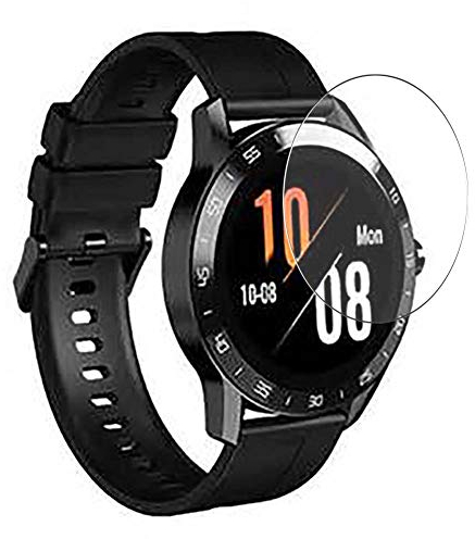 VacFun 3 Piezas Vidrio Templado Protector de Pantalla Compatible con Blackview X1 Smartwatch Smart Watch, 9H Cristal Screen Protector Película Protectora Reloj Inteligente