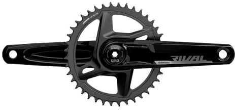 SRAM Corporation Europe Rival Kettenblätter Schwarz 172.5mm 47.5mm