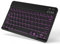 TOHAKATA Bluetooth-Tastatur mit Hintergrundbeleuchtung, tragbar, kabellos, wiederaufladbar, für Android, Tablet, Handy, iPad, iPhone, Mac, iMac, Windows, Surface Laptop, Schwarz